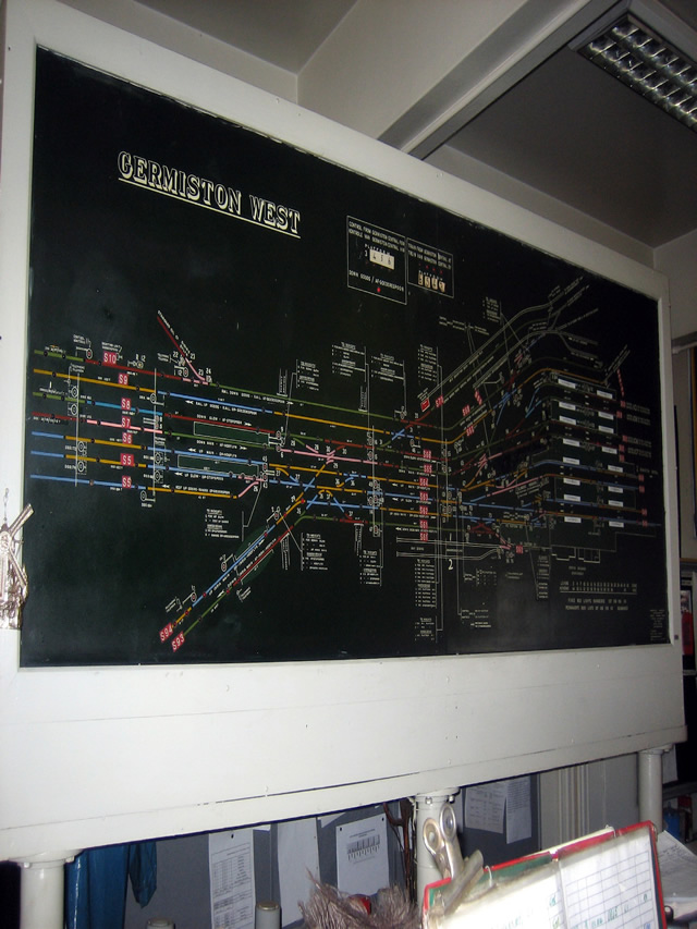 Germiston West track diagram